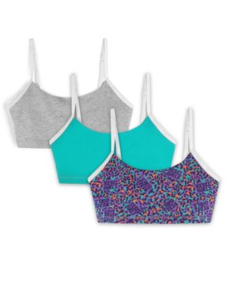 Mightly Rebel Girls X Girls Fair Trade Organic Cotton Bralettes 3-pack ...