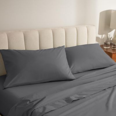 Organic Cotton Percale Pillowcase Set Queen
