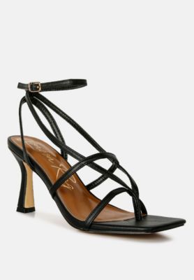 Womens Stalker Strappy Ankle Strap Sandals