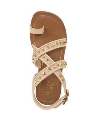 Women's Ina 2 Toe Loop Ankle Strap Stacked Heel Sandals