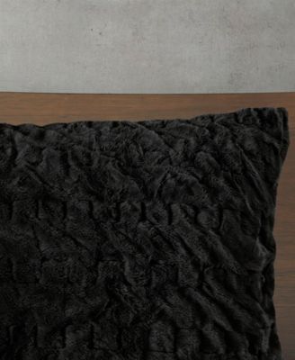 Blair Ruched 3-Pc. Faux Fur Comforter Set, King/California King
