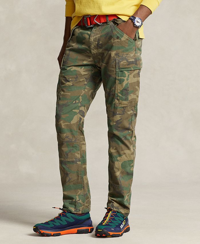 Bulk-buy Men Plus Size Fashion Casual 6 Pocket Cargo Streetwear Camouflage  Camo Track Jogger Pants price comparison