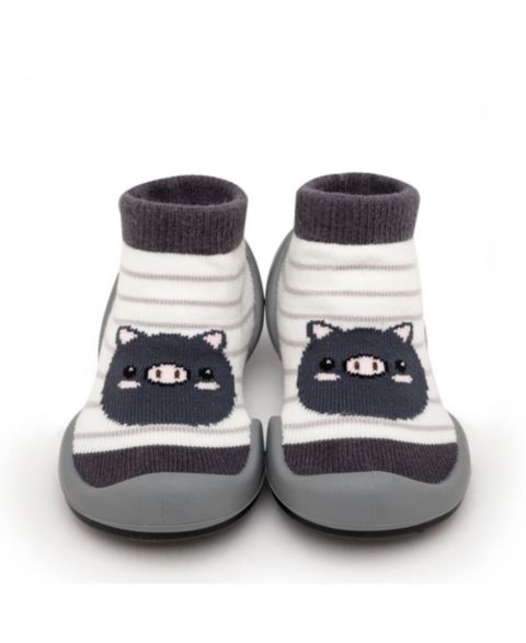 Обувь Komuello First Walk Sock Shoes This Piggy для мальчиков-малышей, цвет: Open Miscellaneous