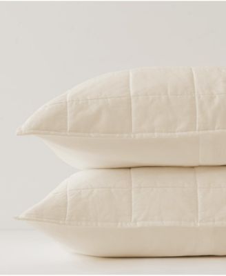 Organic Cotton Quilted Sham 2-Pack - King