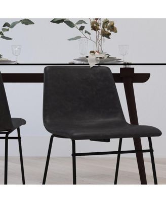 Carrollton 18 Inch Bucket Seat Dining Chairs, Set Of 2