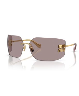 Miu miu rimless sunglasses best sale