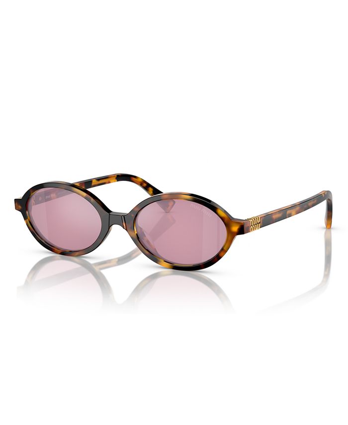 MIU MIU Women s Sunglasses Mirror MU 04ZS Macy s