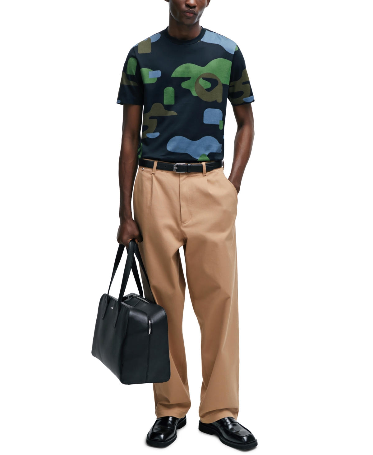 Boss by Hugo Boss Men's Seasonal Pattern T-shirt