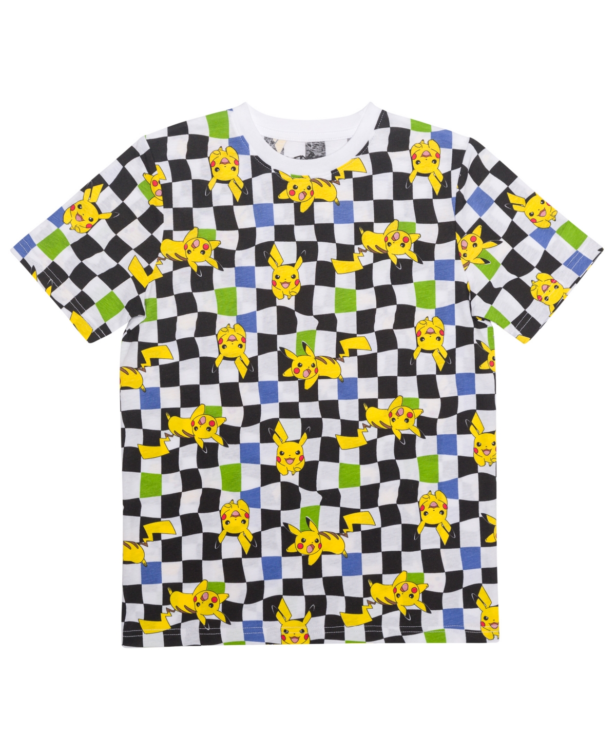 Shop Hybrid Big Boys Pikachu All Over Print Short Sleeve Graphic T-shirt In Multi