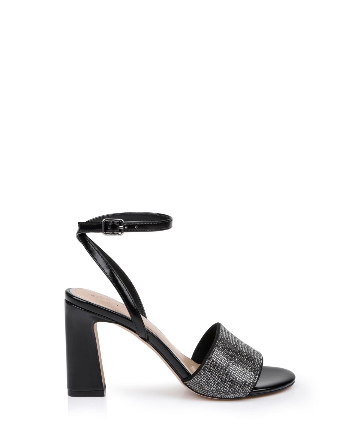 Jewel Badgley Mischka Women's Hattie Block Heel Evening Sandals