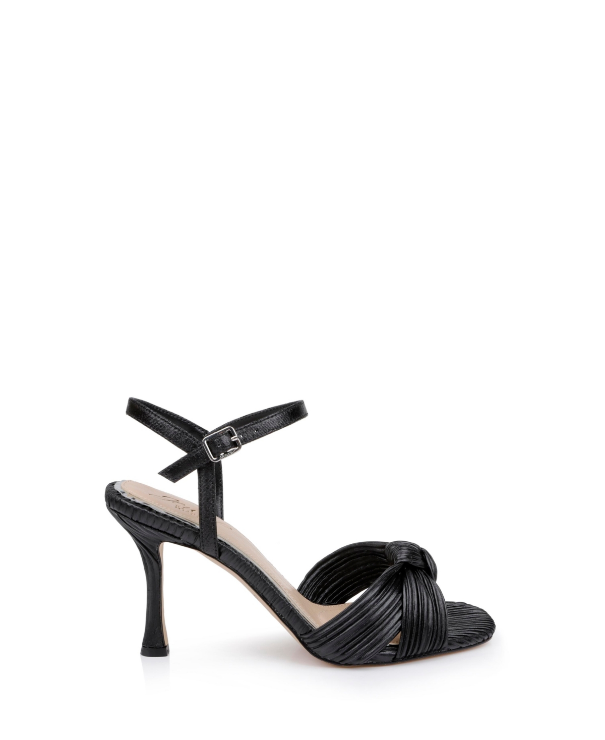 Jewel Badgley Mischka Women's Hydee Knot Stiletto Evening Sandals