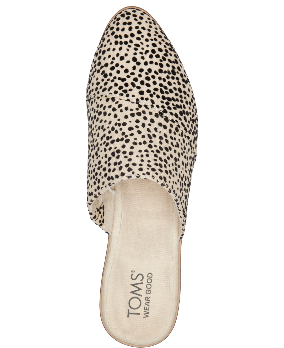 Shop Toms Women's Jade Slip On Flat Mules In Mini Cheetah