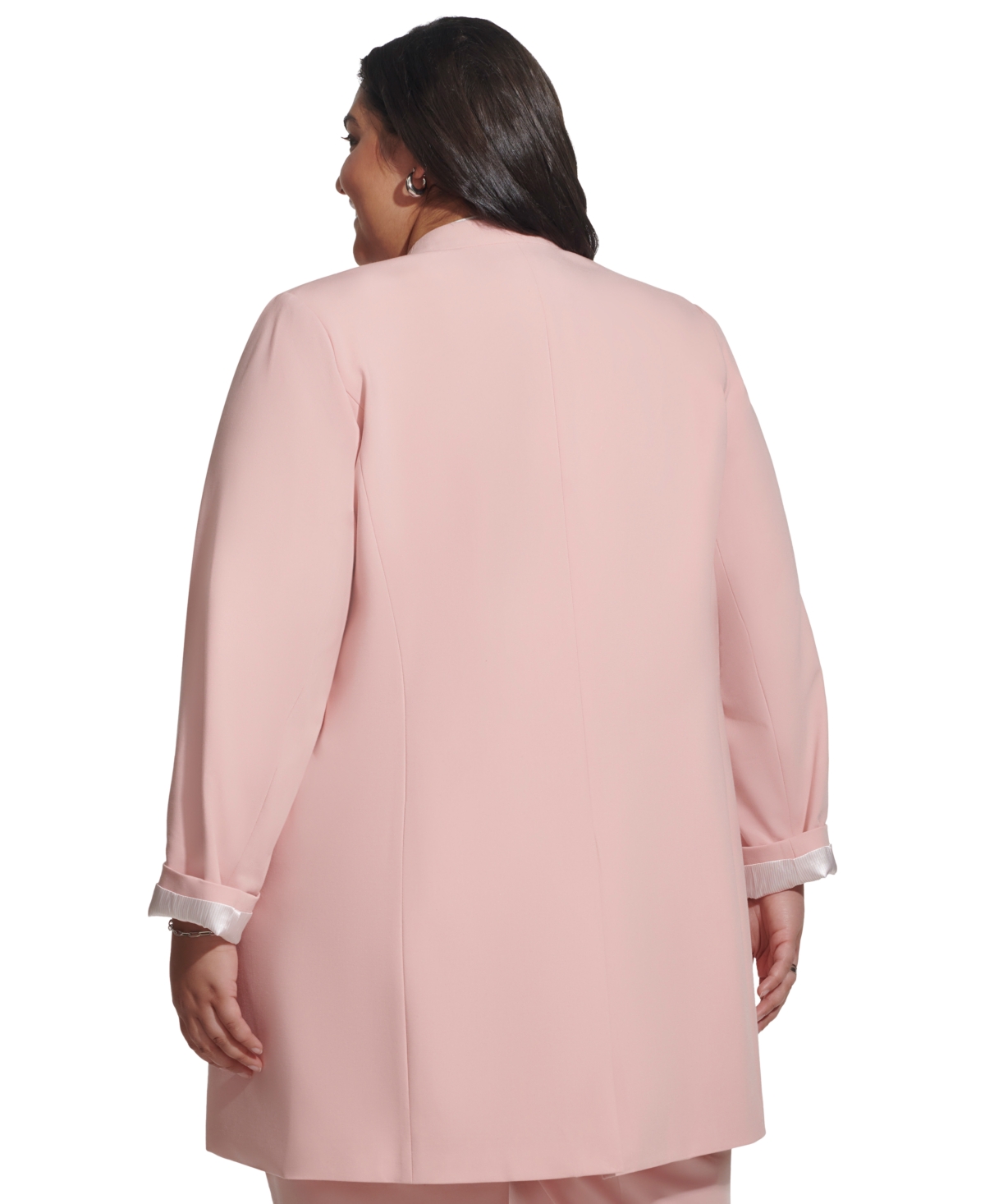 Calvin klein roll on sale tab topper jacket