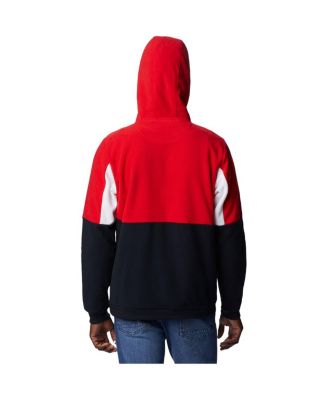 Men's Black Georgia Bulldogs Lodge Quarter-Zip Hoodie