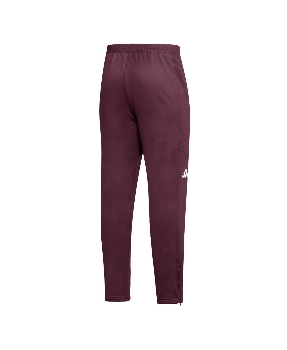 Men's adidasTexas A&M Aggies 2023 Travel Aeroready Tapered Pants - Maroon