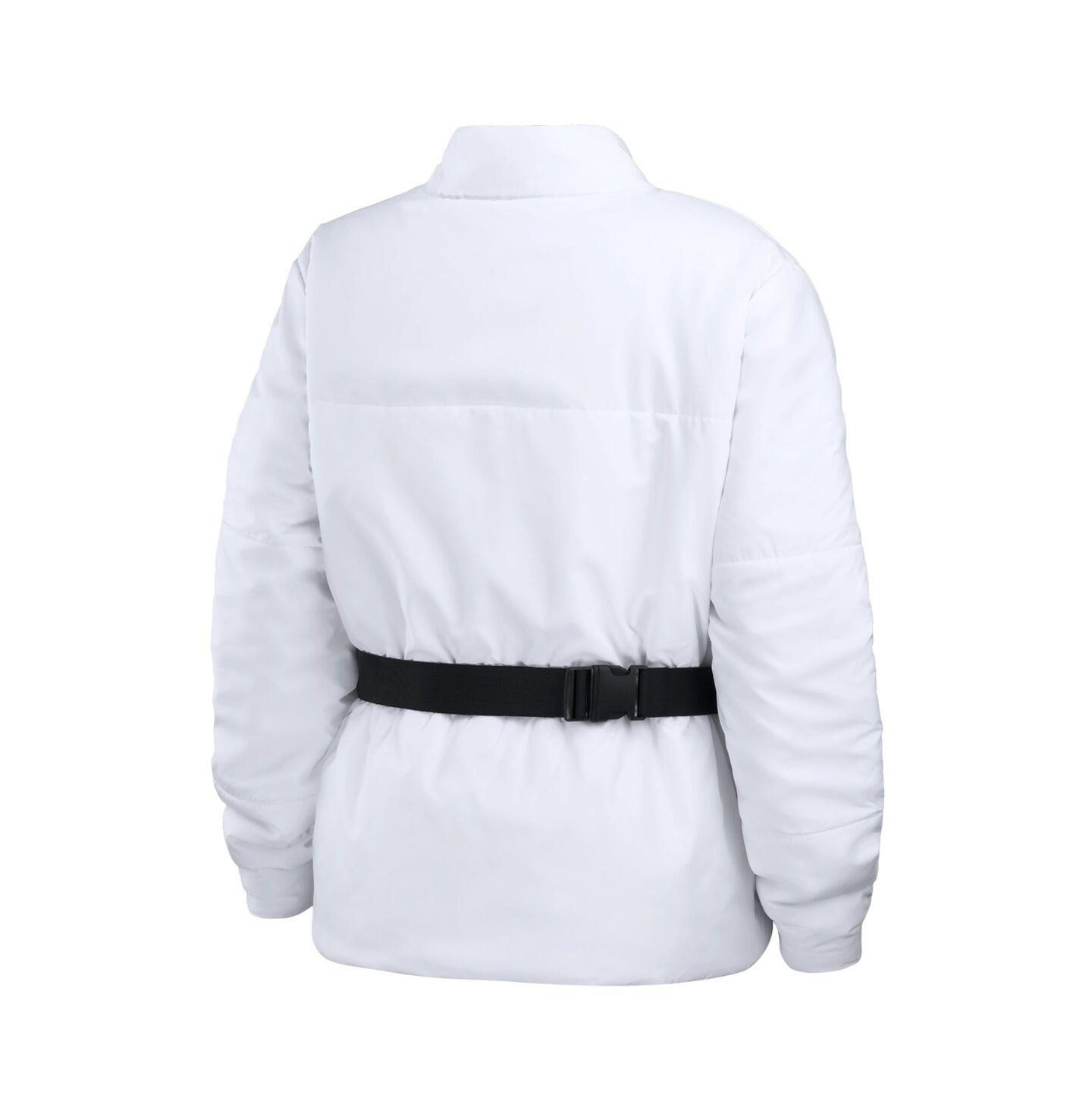 Женская куртка WEAR by Erin Andrews White Pittsburgh Steelers Packaway Full-Zip Puffer — фото 4
