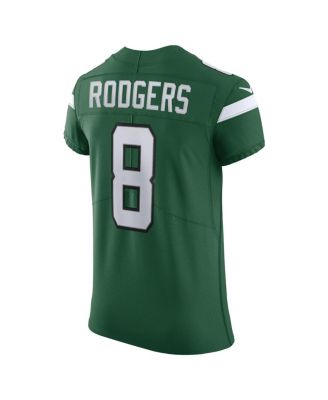 Men's Aaron Rodgers Gotham Green New York Jets Alternate Vapor F.U.S.E. Elite Jersey