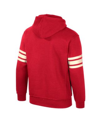 Men's Crimson Alabama Crimson Tide Saluting Pullover Hoodie