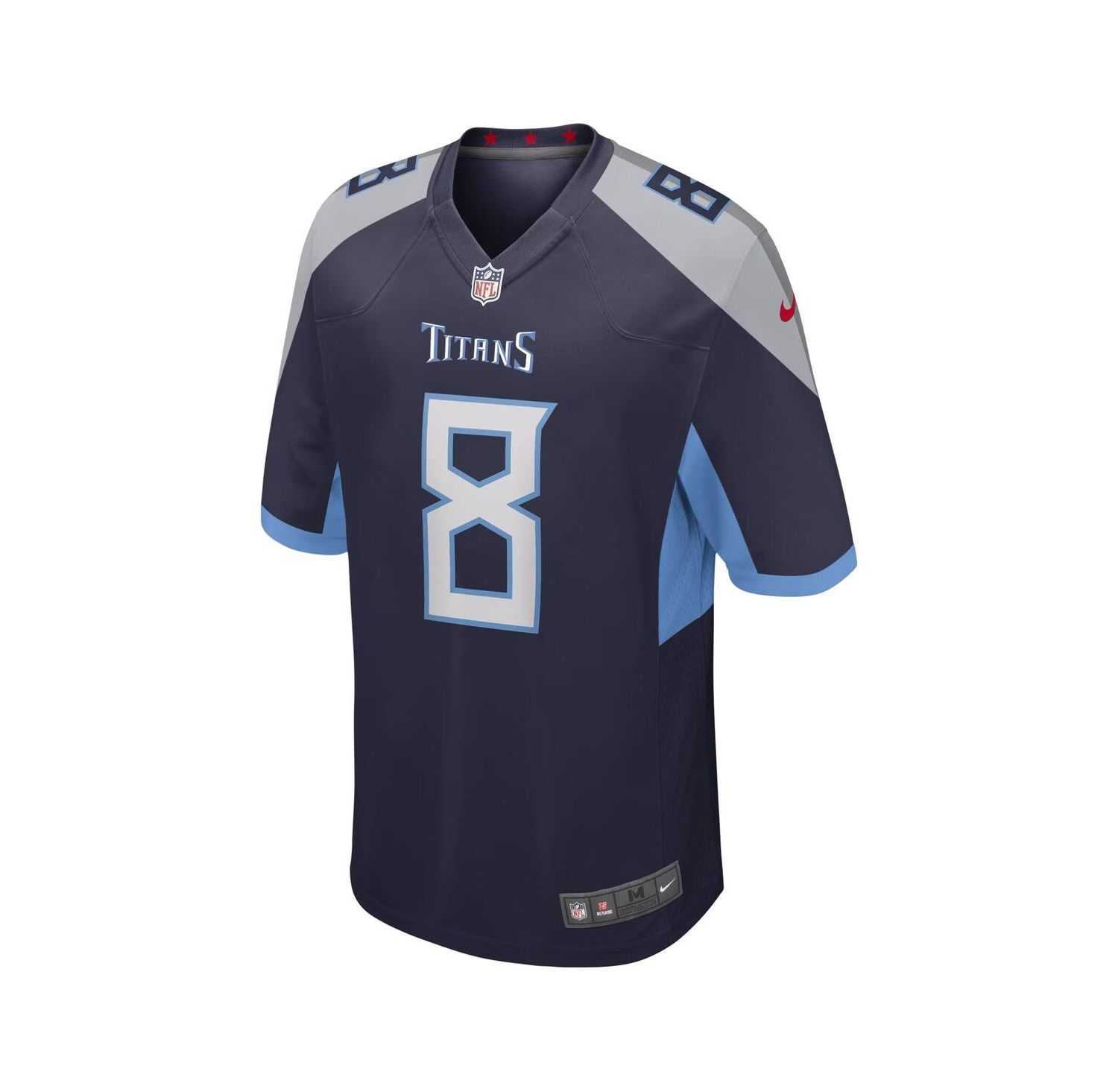 Big Boys Will Levis Navy Tennessee Titans Game Jersey