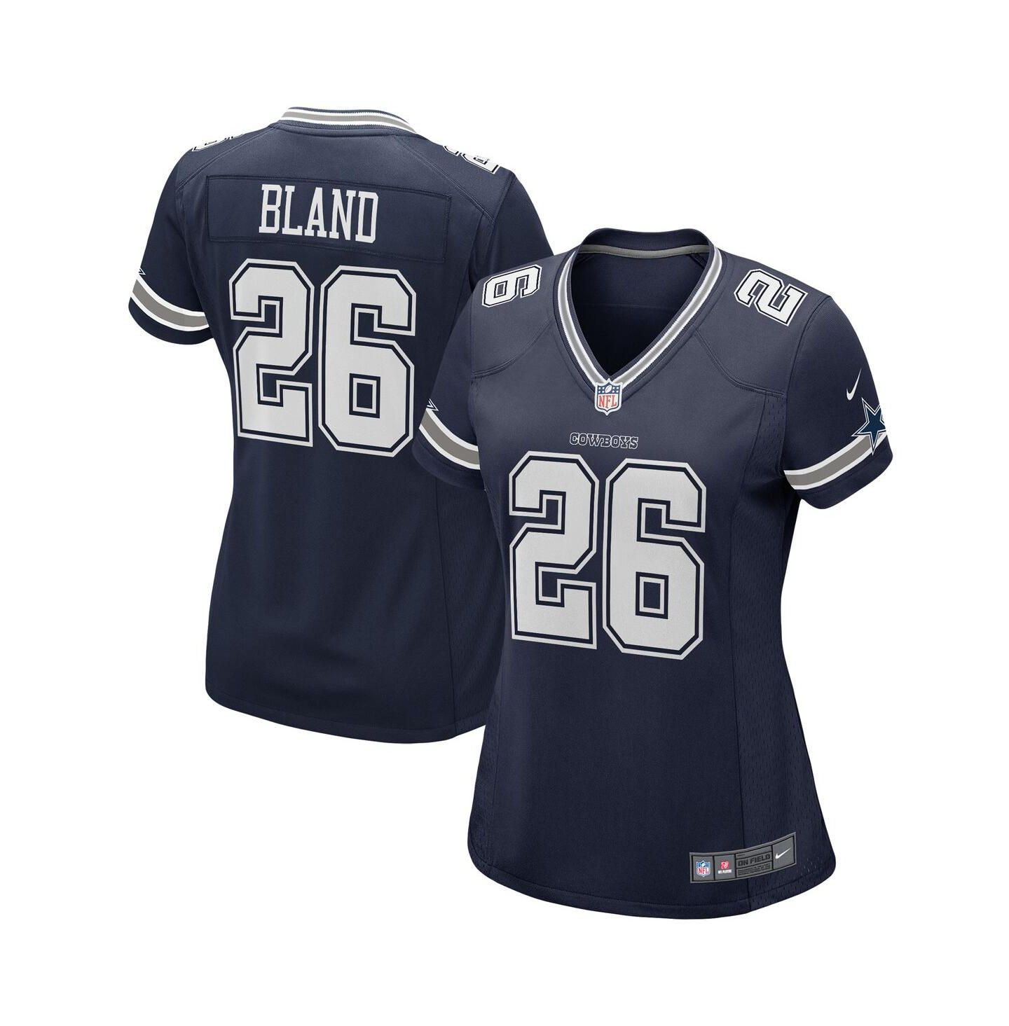 Женский топ Nike DaRon Bland Navy Dallas Cowboys Game Jersey — фото 1