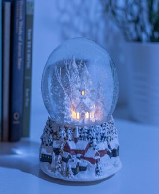 Winterland Church Snow Globe