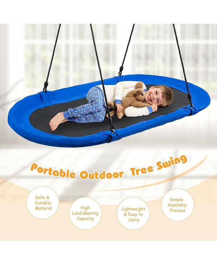 Saucer Tree Swing Surf Kids Outdoor Adjustable Swing Set