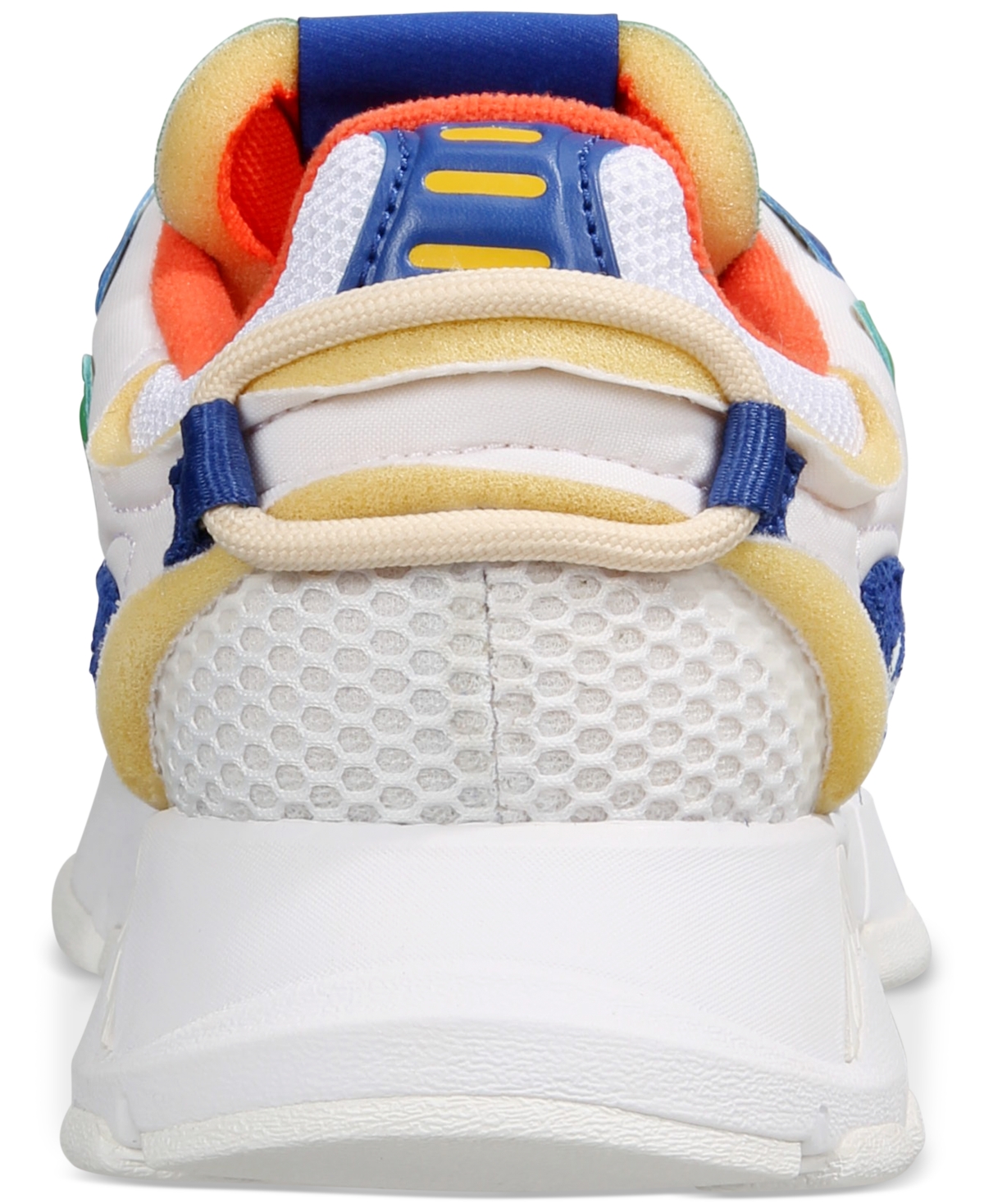 Shop Lacoste Men's L003 Neo Textile Color Pop Sneakers In White,blue