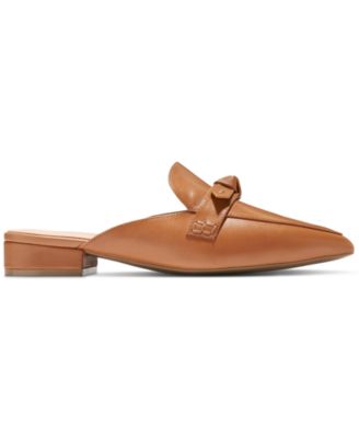 Women's Piper Bow Pointed-Toe Flat Mules