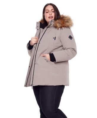 Plus Size Glacier Parka Winter Jacket