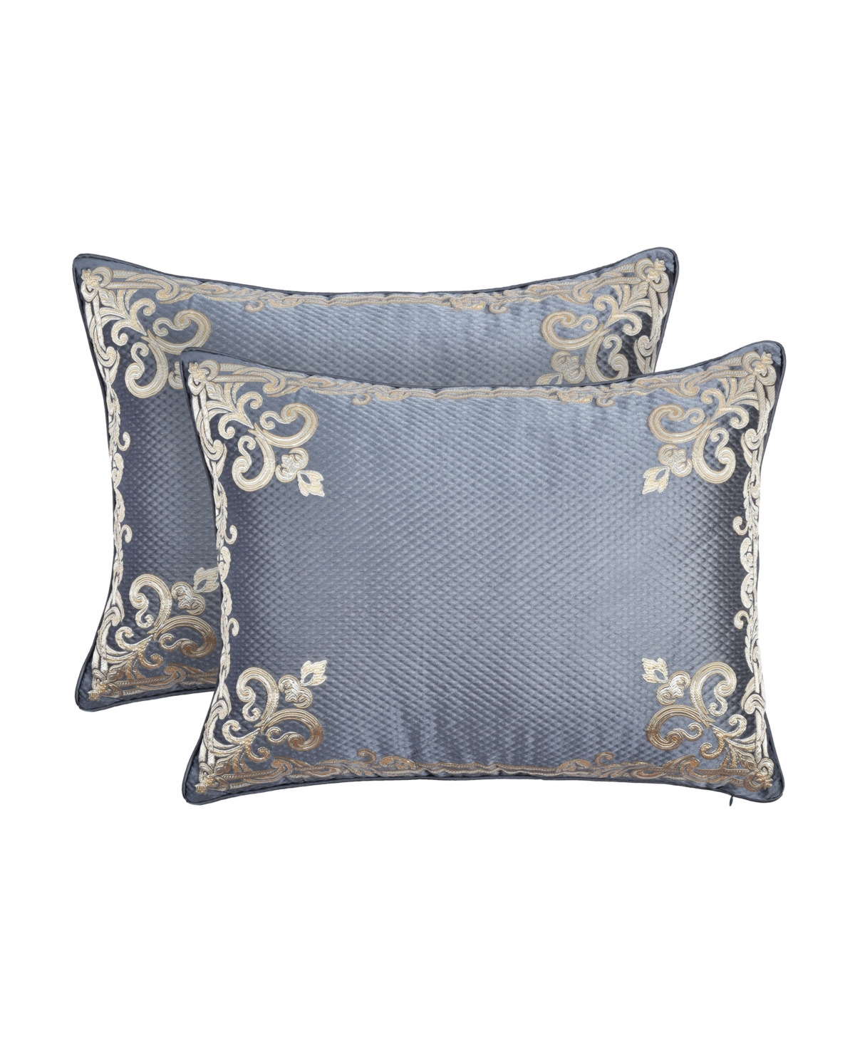 J Queen New York Dicaprio 4 Pc. Comforter Set, King In Powder Blue