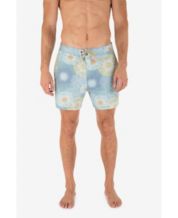 Club Room Tropical 7 Swim Trunks, Created For Macy's in Green for Men