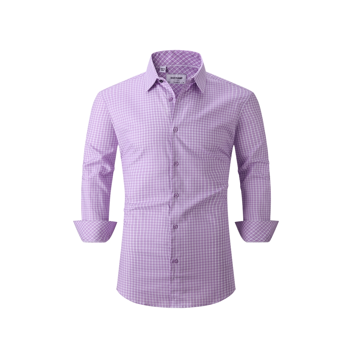 Duchamp London Checked Dress Shirt