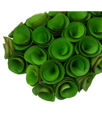 14.5" Four Leaf Clover Wood Floral Decoration