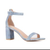 Blue online heels macys