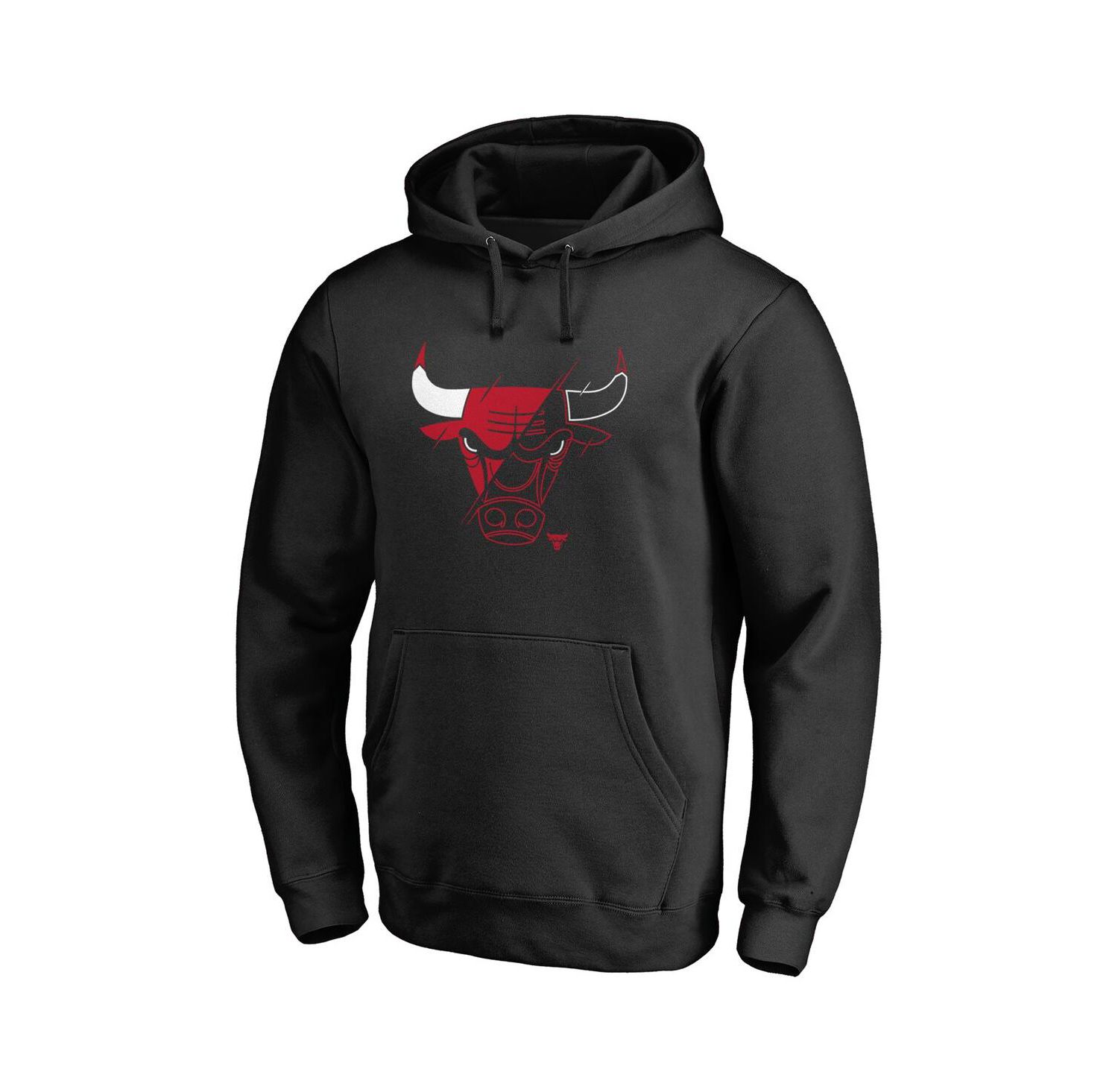 Men's Black Chicago Bulls X-Ray Pullover Hoodie