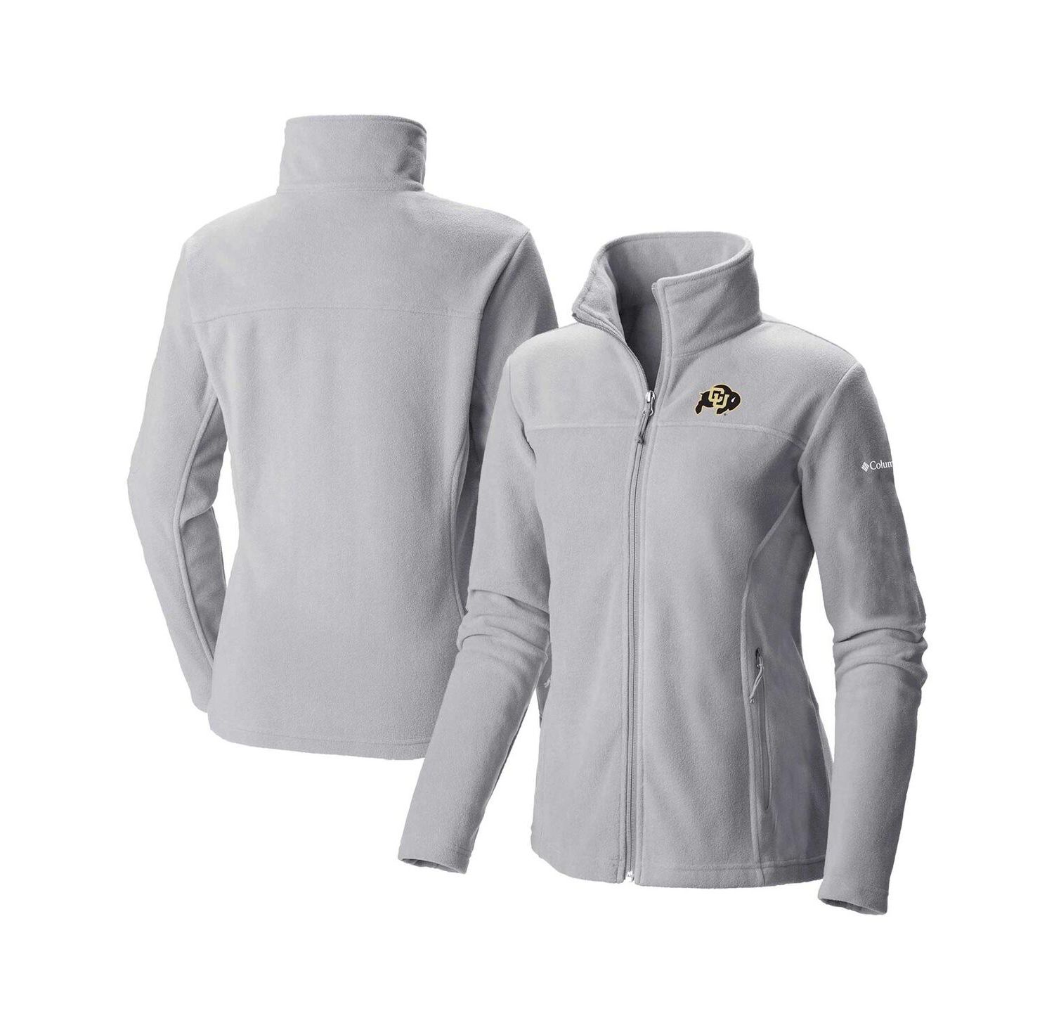 Women's Gray Colorado Buffaloes Give and Go II Full-Zip Jacket