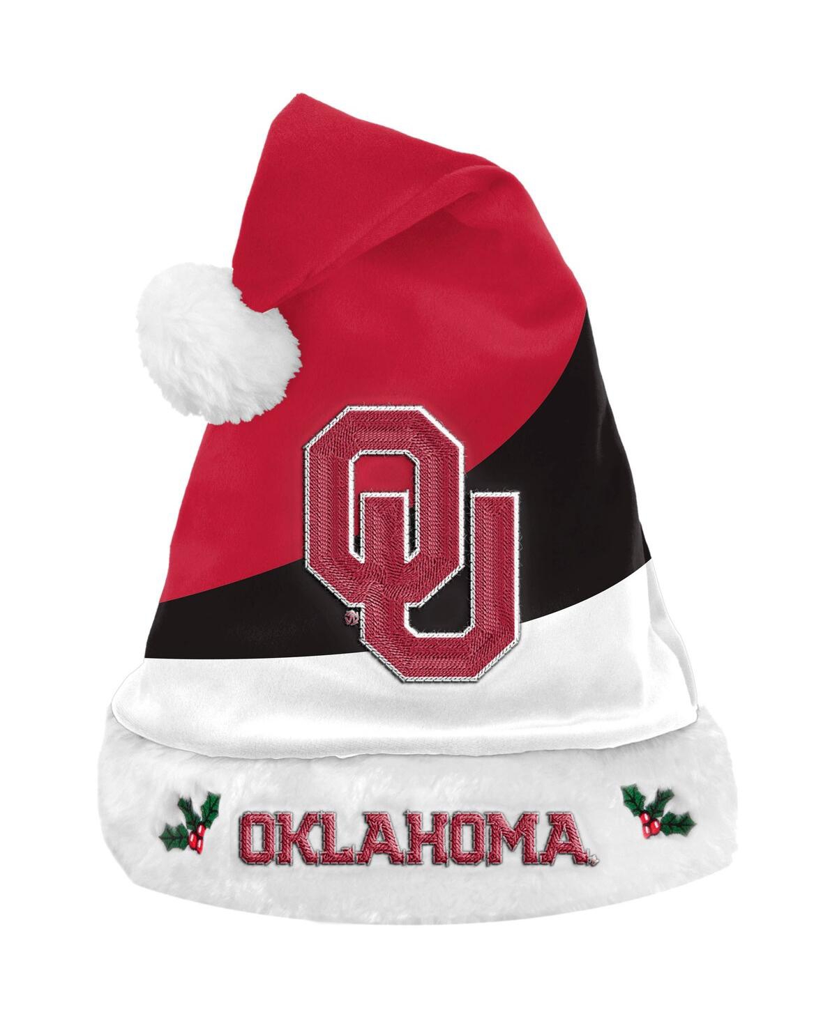 Foco Oklahoma Sooners Colorblock Santa Hat In Neutral