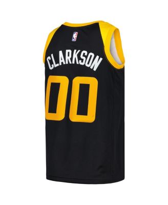 Men's Jordan Clarkson Black Utah Jazz Swingman Player Jersey - City Edition