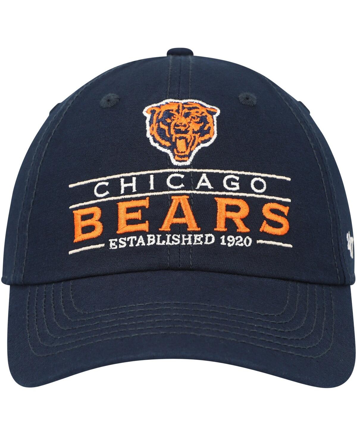 Men's '47 BrandChicago Bears Vernon Clean Up Adjustable Hat - Navy