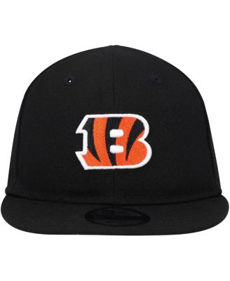 Infant Boys and Girls Black Cincinnati Bengals My 1st 9FIFTY Adjustable Hat