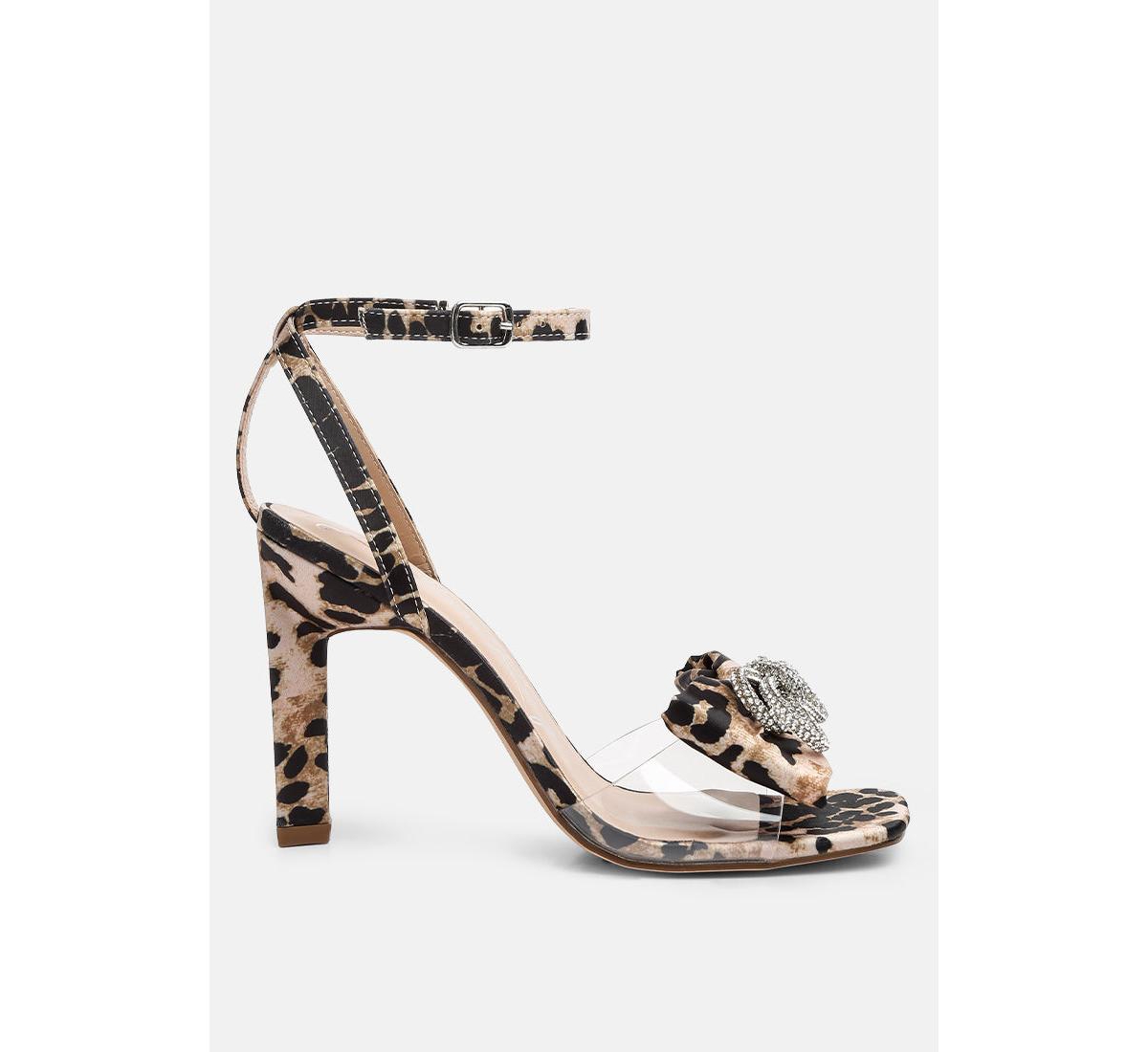 Etherium Bow with Heeled Sandals - Multi