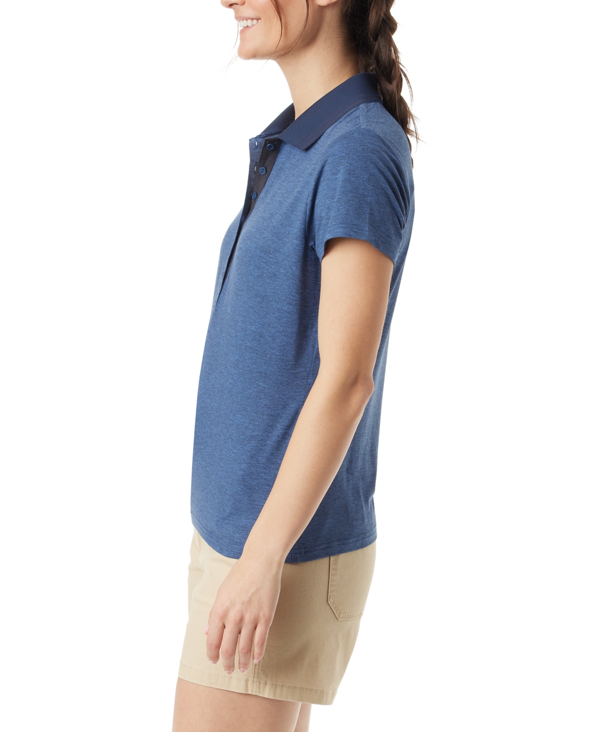 Bass Outdoor Women's Performance Polo T-Shirt - EBB  FLOW