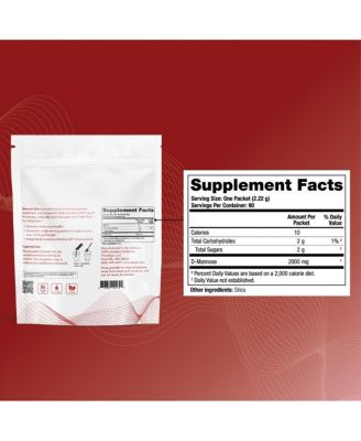 Mannose One D–Mannose Supplement 90-day supply