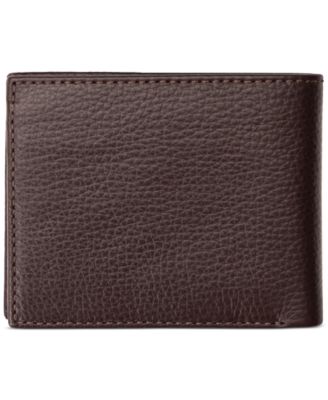 Men's Pebbled Leather Billfold  