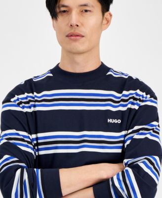 hugo boss long sleeve t shirt navy