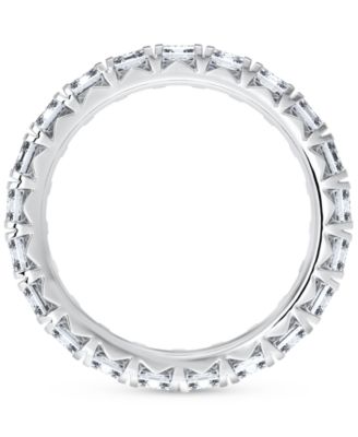 Diamond Emerald-Cut Eternity Band (5 ct. t.w.) in 14k Gold (Also in Platinum)