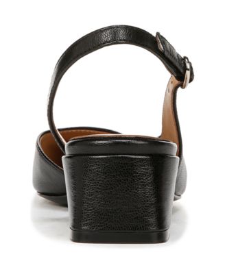Women's Jayla Mid-Heel Square Toe Slingback Pumps