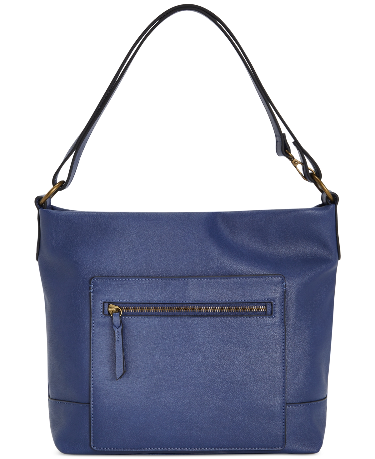 Shop Style & Co Hudsonn Hobo Bag, Created For Macy's In Navy
