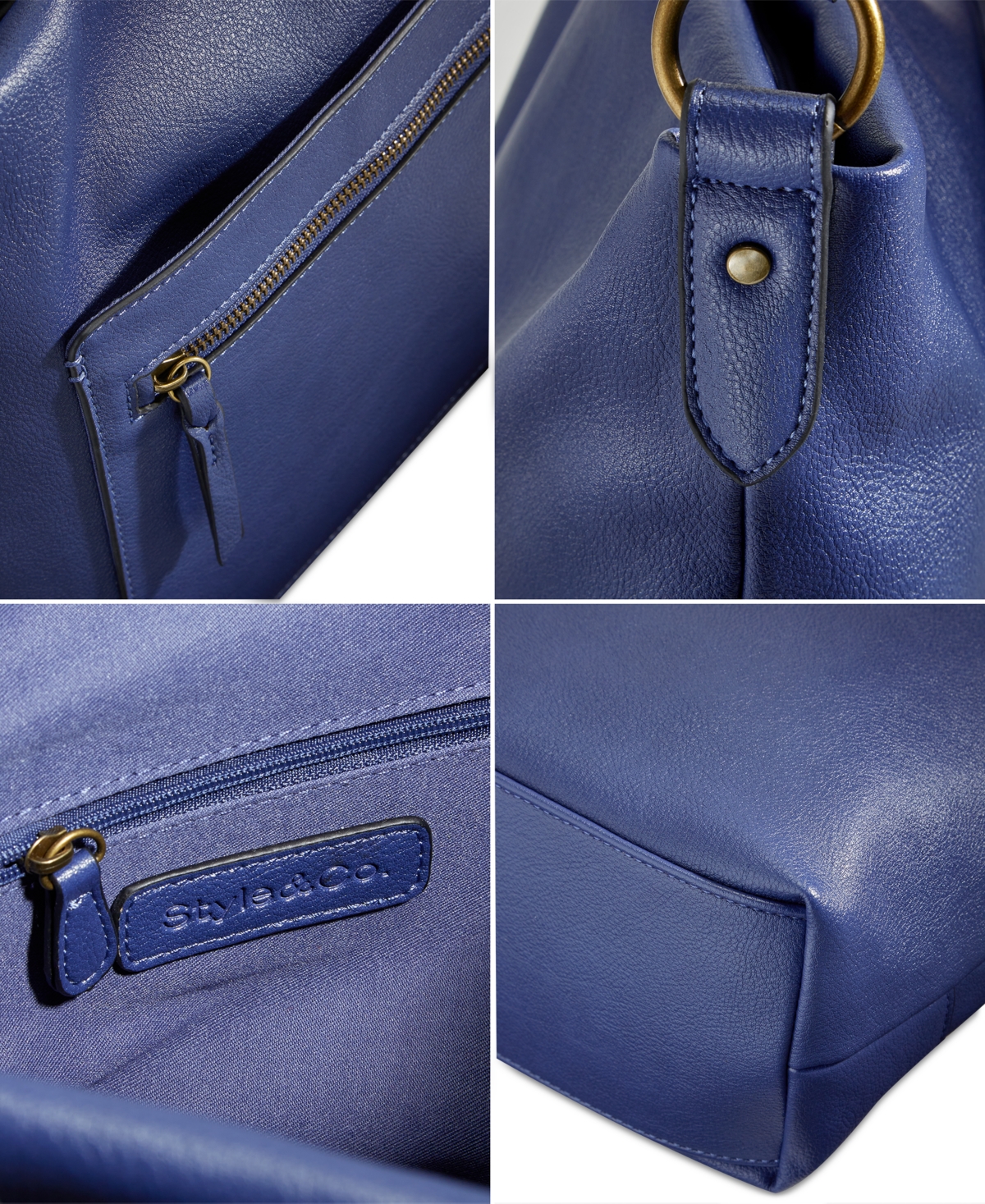 STYLE & CO HUDSONN HOBO BAG, EXCLUSIVELY AT MACY'S 