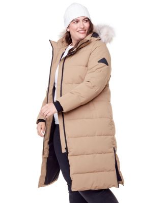 Plus Size Kluane Ultra Long Winter Parka Coat